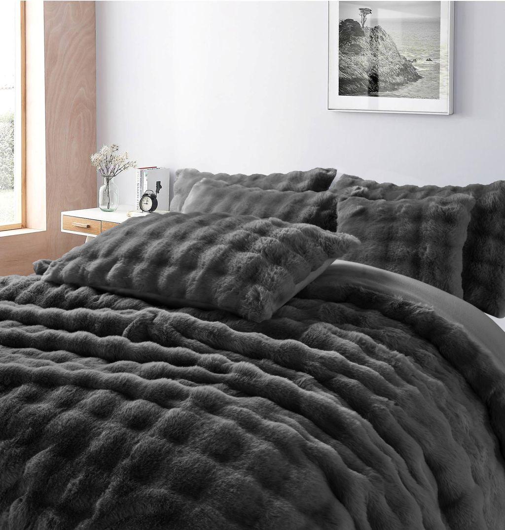 Square Teddy Fleece Bedding Set