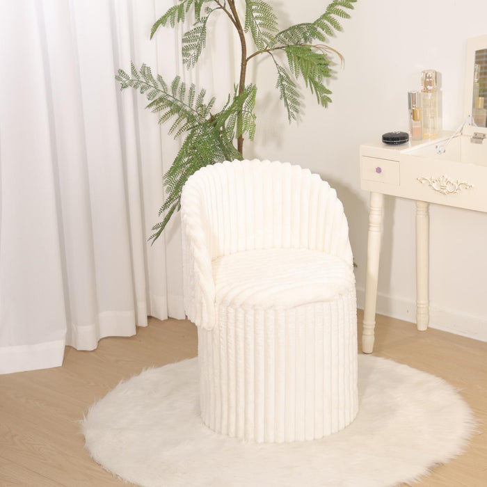3-in-1 Ribbed Storage Stool