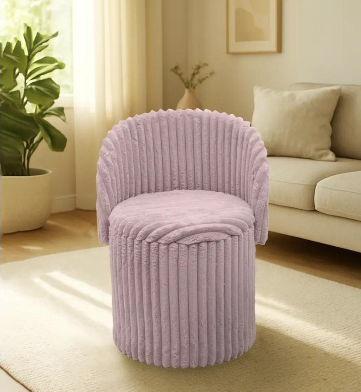 3-in-1 Ribbed Storage Stool
