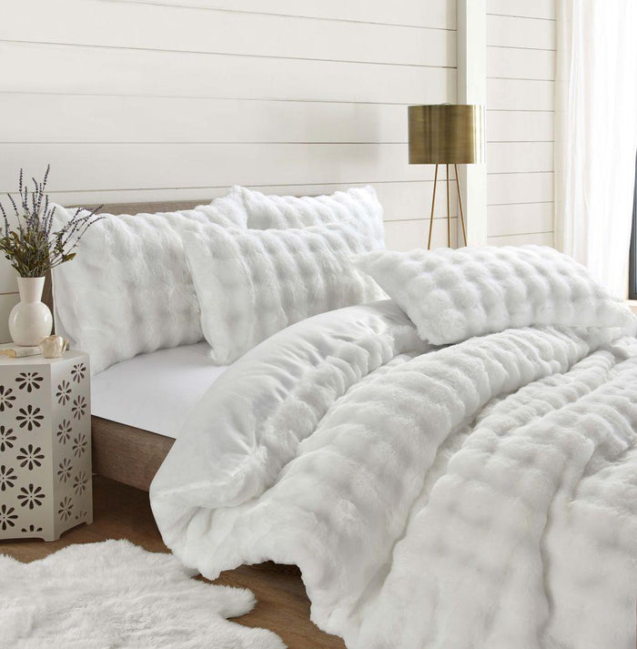 Square Teddy Fleece Bedding Set
